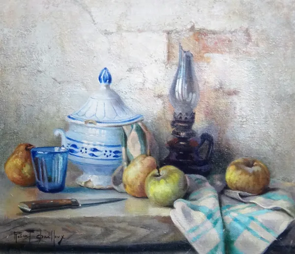 Robert Chailloux (1913-2005), Still life, oil on canvas, signed, 44cm x 52cm. ARR