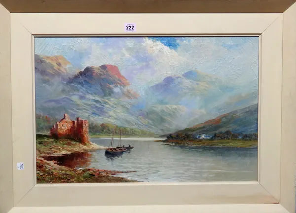 Francis E. Jamieson (1895-1950), Loch landscape, oil on canvas, signed, 39cm x 59cm.