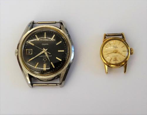 An Eterna.Matic KonTiki steel cased gentleman's wristwatch, the signed black dial with baton shaped numerals, date of the month aperture and with cent