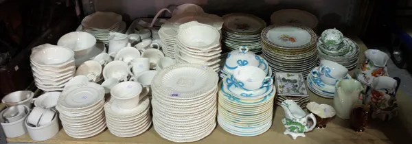 Ceramics, including; a large quantity of part dinnner and tea wares, (qty).