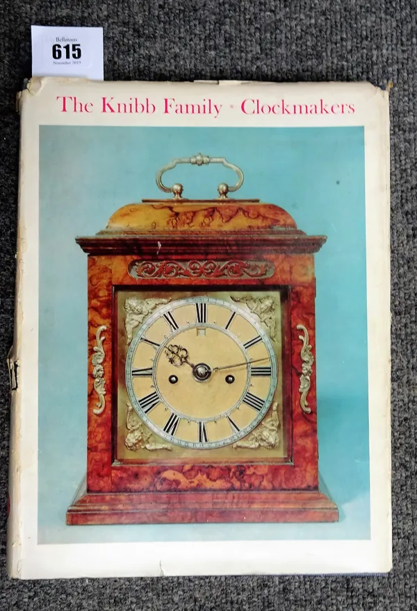 Ronald A. Lee, The Knibb Family Clockmakers, First Edition, Byfleet 1964, limited edition 384 of 1,000, with dust jacket