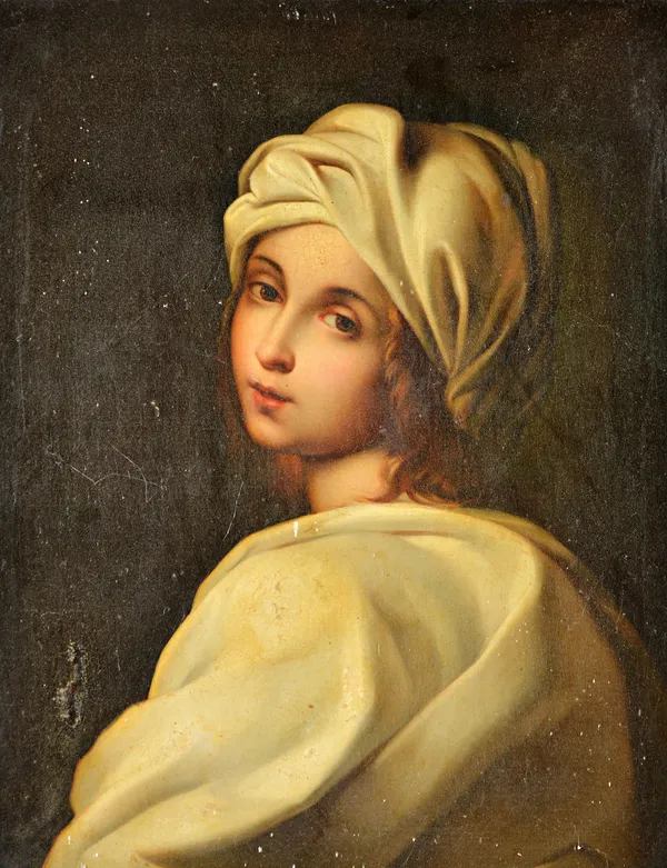 After Guido Reni, Beatrice Cenci, oil on canvas, 61cm x 48.5cm.