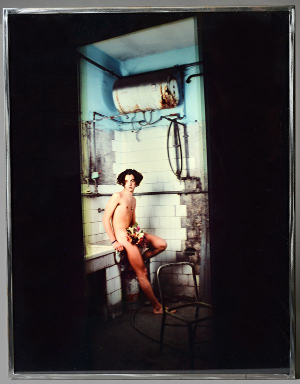 Matt Collishaw, (b.1966), (Ideal Boys) Roberto part 1, 1997, duratrans light box, metal frame, 61.5cm x 47.5cm x 9cm. ARR Illustration 15