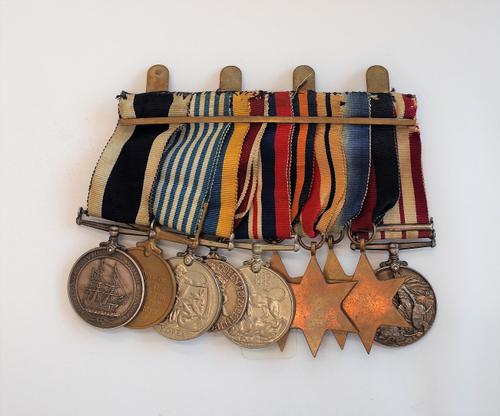 A group of ten medals, comprising; The Navy General Service Medal, George VI issue, with bar Palestine 1936-1939 to P/JX147128.R.CAMERON. A.B. R.N., T