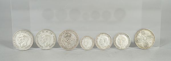 A collection of mostly British coins, including pre-decimal, pre-1920 and pre-1947 silver issues, silver threepences, copper and bronze coinage, a Wil