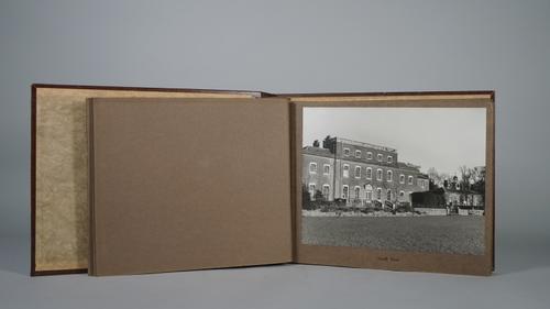 PHOTOGRAPH ALBUM:  John Henry 'Jack' Hambro (1904 - 1965)  The Hyde, Luton, Bedfordshire, ca. 1940s, 60pp., 30 b/w. photographs pasted on card, printe