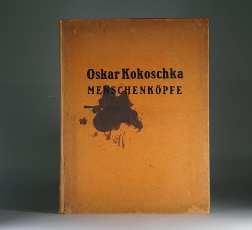 OSKAR KOKOSCHKA  (1886 - 1980)  Menschenkopte, (1910)  a portfolio of fifteen lithographs, 42cm x 30cm, initialled in print, title page, table of cont