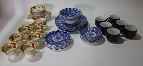 Ceramics, including; Royal Albert floral decorated part tea set, Alfred Meakin part dinner service and sundry, (qty).