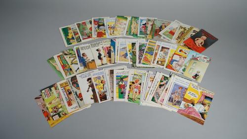 POSTCARDS:  Comic and Seaside Humour, a collection of approx. 80, many by artists including Douglas Tempest, A. Taylor, Fitzpatrick, Donald McGill, Pe