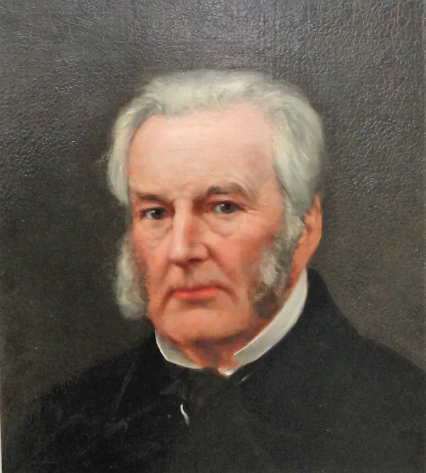 English School (19th Century), Portrait of Henry Combe Compton (1789-1866), oil on canvas laid on board, 46cm x 41cm.