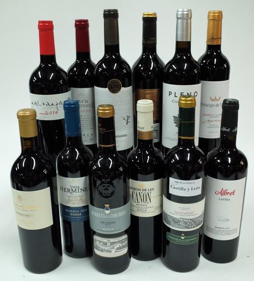 Box 115 - Spanish Red Wine  Altos de Corral Rioja Reserva 2011  Bodegas Altanza Rioja Reserva 2014  Club Lealtanza Rioja Reserva 2012  Vina Herminia R