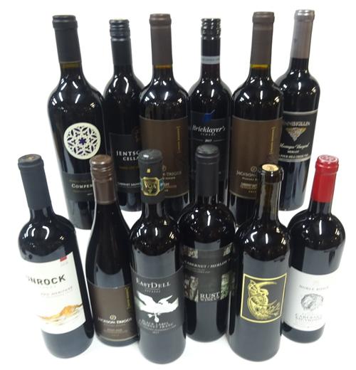 Box 141 - Canadian Red Wine  Sunrock Meritage 2016  Jackson-Triggs Niagara Estate Pinot Noir 2017  East Dell Black Label Cabernet Franc 2017  Rust Oka