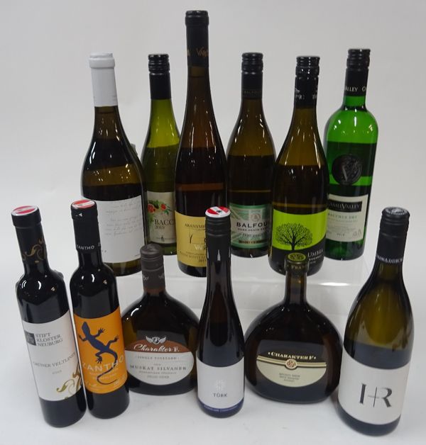 Box 146 - European White Wine  Gruner Eiswein 2018  Weingut Zantho 2018  Turk Eiswein 2018  Muskat Silvaner 2015  Sponti Wein Silvaner Trocken 2012  H