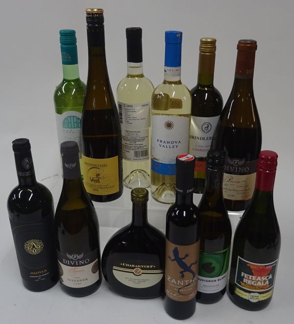 Box 147 - European White Wine  Nativus Averesti 2019  Divino Silvaner 2018  Charakter F Silvaner-Spatlese 2011  Zantho Trocken Burgenland 2018  Bradsh