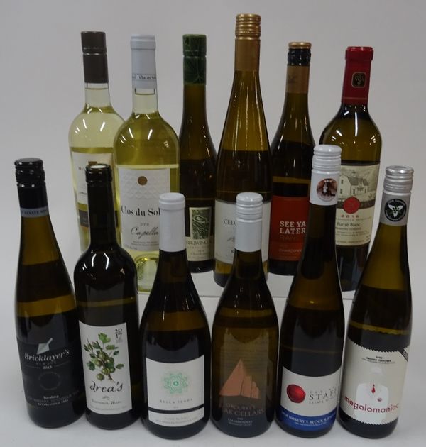 Box 172 - Canadian White Wine  Bricklayer's Reward Riesling 2018  Reif Drea's Sauvignon Blanc 2017  Bella Terra Fumé Blanc 2017  O'Rourke's Peak Chard