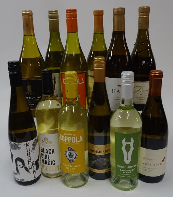 Box 175 - Californian White Wine  McBride Sisters Riesling 2018  Francis Coppola Sauvignon Blanc 2018  Domaine de Broglie Pinot Gris 2018 (Oregon)  Da