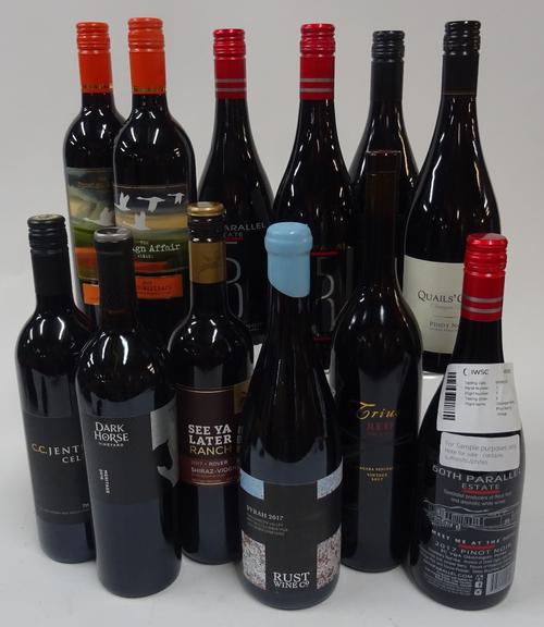 Box 177 - Canadian Red Wine  CC Jentsch The Chase 2016  Dark Horse Meritage 2016  See Ya Later Shiraz-Viognier 2017  Rust Syrah 2017  Trius The Icon 2