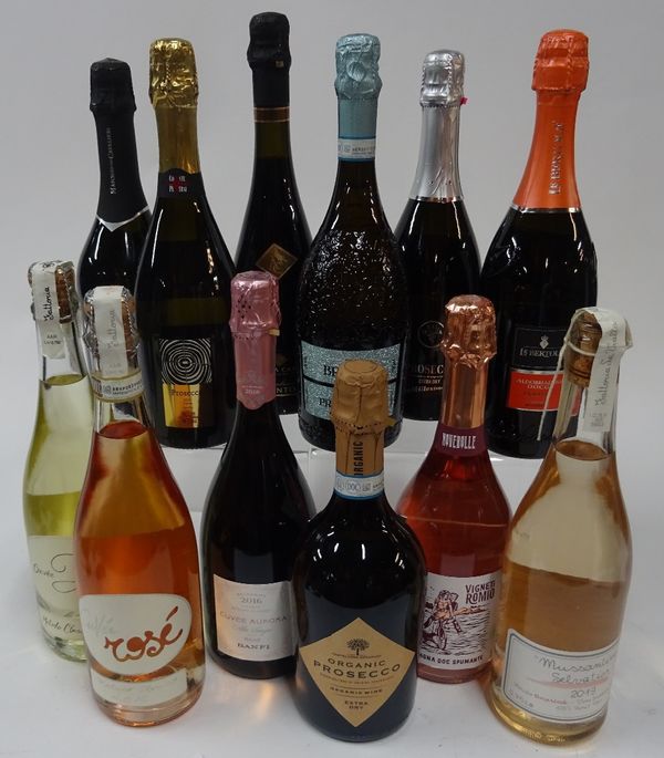 Box 189 - Italian Sparkling Wine  Cuvée 2 Extra Brut 2012  Cuvée Rosé Extra Brut 2016  Mussantino Selvatico 2019  Vigneti Romio Rosé Extra Dry  Cuvée