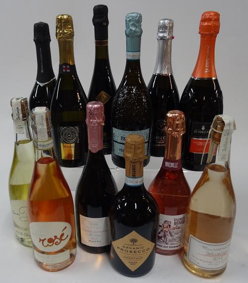 Box 189 - Italian Sparkling Wine  Cuvée 2 Extra Brut 2012  Cuvée Rosé Extra Brut 2016  Mussantino Selvatico 2019  Vigneti Romio Rosé Extra Dry  Cuvée