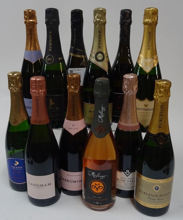 Box 192 - English Sparkling Wine  Fox & Fox Mayfield Brut 2014  Langham Rosé NV  Harrow & Hope Brut Rosé 2017  Marlings Rosé Brut NV  Bride Valley Ros