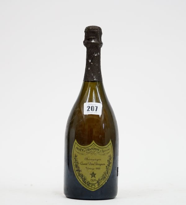 One bottle of 1992 Dom Perignon Vintage Champagne.