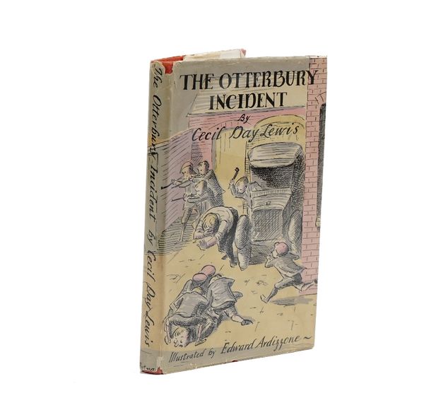 DAY-LEWIS, Cecil (1904-72).  The Otterbury Incident. London: Putnam and Company, 1948. 8vo (203 x 135mm). Half title, illustrations by Edward Ardizzon