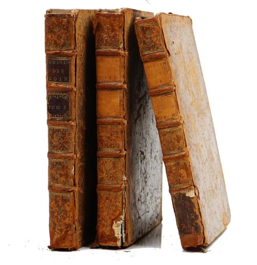 GOGUET, Antoine-Yves (1716-58).  De l' Origine des Loix, des Arts, et des Sciences; et de leurs Progrès chez les Anciens Peuples. Paris: Chez Desaint
