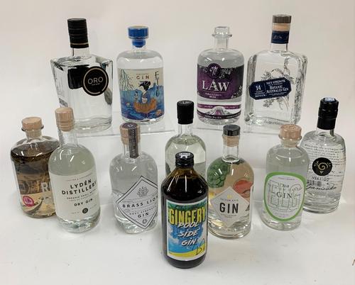 Box 42 - Gin  Aegin Danish  Etsu   Elg No.0  Botanic Australis Navy   Rose Gold   Oro   The Gin of Ibiza   Lyden Dry   Gingery Poolside   Tuffon Hall