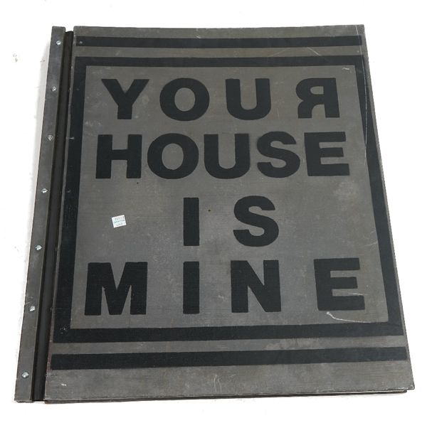 Your House is Mine, edited by Andrew Castrucci & Nadia Coen. New York: Bullet Space at "The Lower East Side Printshop," prints executed 1989-91, publi