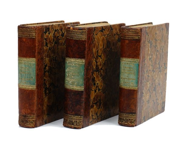 LACROIX, Sylvestre François (1765-1843).  Traité du Calcul Différentiel et du Calcul Intégral ... Seconde Edition, revue et augmentée. Paris: chez Cou