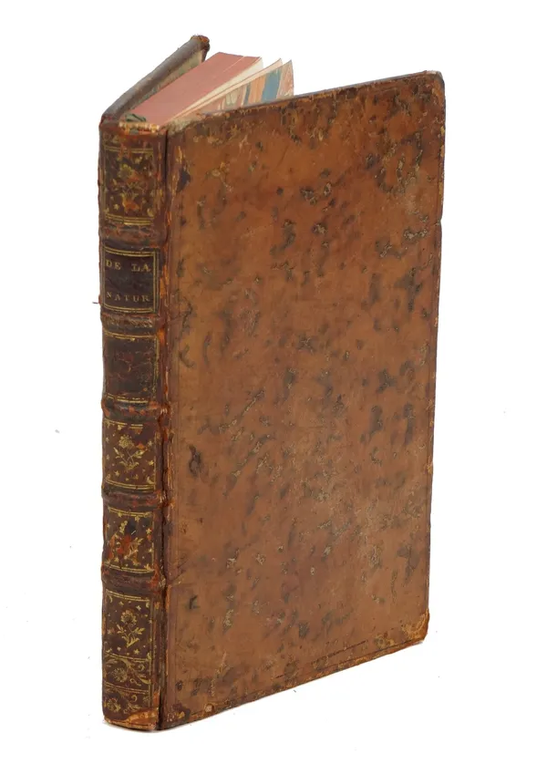 ROBINET, Jean Baptist (1735-1820).  Vue Philosophique de la Gradation Naturelle des Formes de l' Etre, ou les Essais de la Nature qui Apprend a Faire