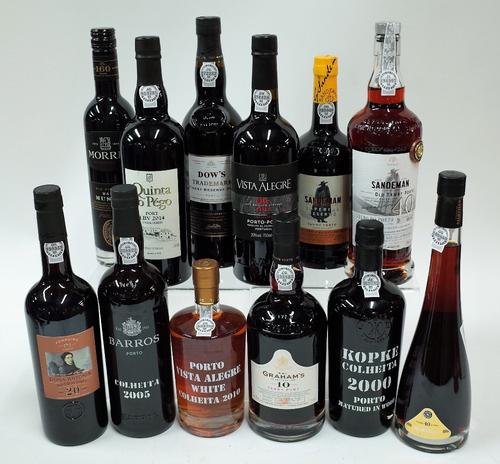 Box 61 - Port  Graham's 10YO Tawny  Dow's Trademark Finest Reserve  Vista Allegre White 2010  Martha's 40YO Tawny  Kopke Colheita 2000  Sandeman Imper