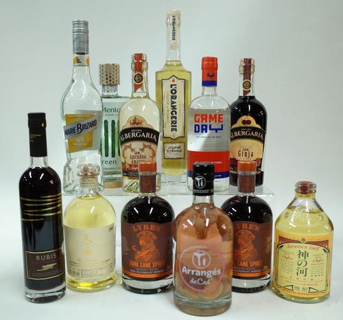 Box 74 - Mixed Spirits  Rubis Chocolate Fortified Wine  Arranges Tropical Fruit Rum  Satsuma Shuzo Amatsukaze Shochu  Satsuma Shuzo Kannoko Shochu  Al
