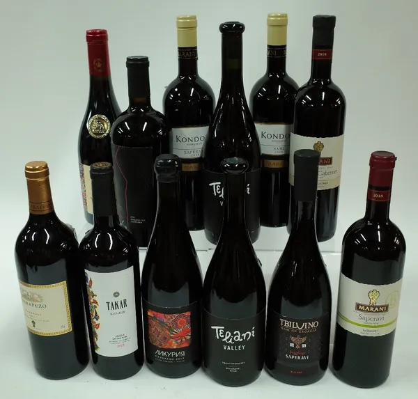 Box 82 - Georgian and Armenian Red Wine   Marani Bio Saperavi 2018   Tbilvino Saperavi 2019   Winery 97 Saperavi 2019   Likuria Saperavi 2019   Takar