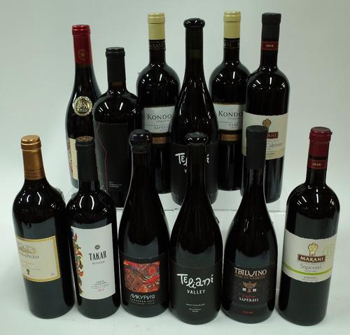 Box 82 - Georgian and Armenian Red Wine   Marani Bio Saperavi 2018   Tbilvino Saperavi 2019   Winery 97 Saperavi 2019   Likuria Saperavi 2019   Takar