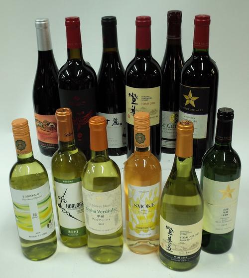 Box 87 - Asian Wine   Grande Polaire Coshu 2019  Horloge Sadoya 2019  Koshu Sadoya Green 2019   Suntory Tomi No Oka Koshu 2019  Yamanashi Smoke Koshu