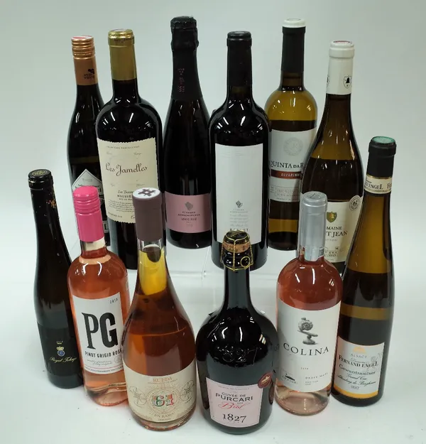 Box 88 - Wine   Domaine Saint Jean Luberon 2019   Quinta Da Raza Alvarinho 2019   Colina Rosé 2019   PG Rosé 2019   61 Dorado En Rama Palomino Verdejo