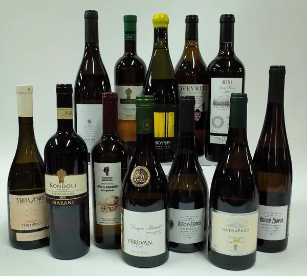 Box 91 - Georgian, Russian and Armenian White Wine  Abrau-Durso Chardonnay 2018  Abrau-Durso Znmp Riesling 2018  JSC Telavi Satrapezo Mtsvane 2018  AW