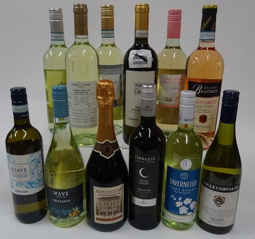 Box 98 - Italian White, Blush and Sparkling Wine  Morrisons Soave  Waitrose Soave Classico 2019  Superiore Biologico Soave 2019  Cantina di Soave 2019