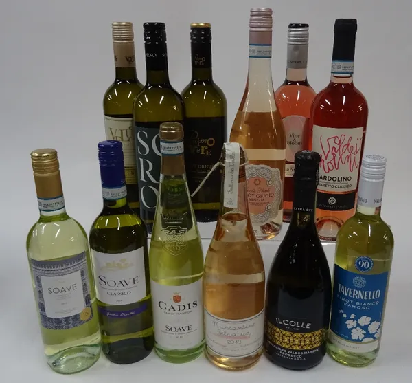 Box 99 - Italian White, Blush and Sparkling Wine  Conegliano Valdobbiadene Prosecco Superiore Extra Dry  Mussantino Selvatico 2019  Conte Priuli Pinot