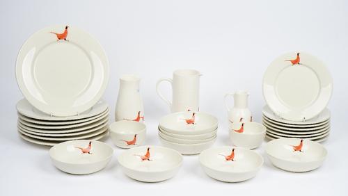 A Fenella Smith breakfast service (qty).