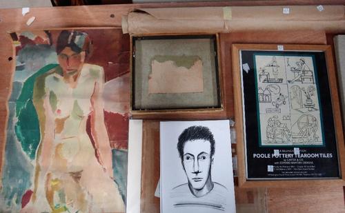 A group of assorted prints, including works after Cecil Aldin, G Horne Russell, Edward Bawden, Le Pallis and others (qty). CAB