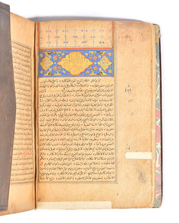 Ottoman manuscript dated AH/877/30March 1472-73 AD, on Islamic moral and ethical principles, Arabic manuscript on paper, 361 ff. plus 6 fly leaves, ea