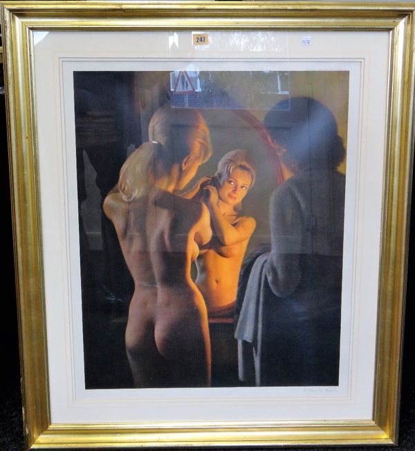 Reza Samimi (1919-1991), Reflections, colour print, signed and numbered, 423/500, ARR E1