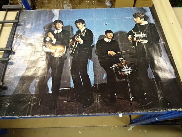 Music Posters, including; The Beatles, Gary Glitter, Parachute Pretty Things, U2 Pride,limited Edition Double Pack, (x6). S3M