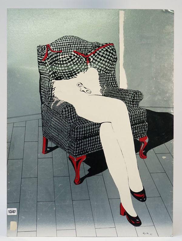 Silvo Pasotti (Italian 1933-) 'Pronta Da Caricare', 1972 (Ready to Load, 1972) Ltd edition 2/100, printed on aluminium with 'Jabik' trade label to rea