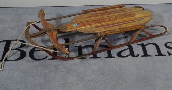 A 20th century  "Speedaway" sledge, 100cm wide.  C2