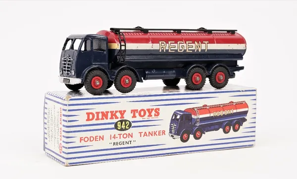 A Dinky 942 Foden 14 ton tanker, 'Regent', boxed.