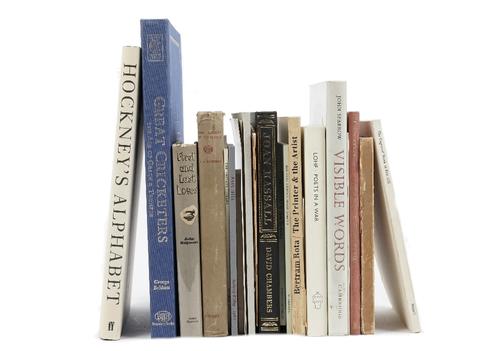 HOCKNEY, David (b. 1937).  Hockney's Alphabet. Drawings by David Hockney & Written contributions edited by Stephen Spender. [London:] Faber and Faber