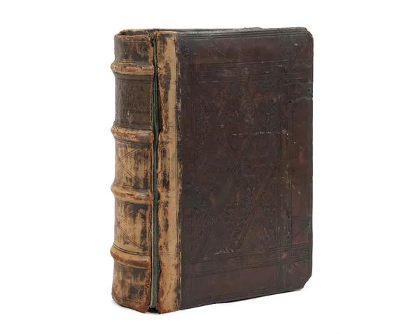 INCUNABLE - Bible, in Latin. Biblia cum tabula noviter edita. Venice: "per Symonem Bevilqua," [not before 22 November] 1494. Large 8vo (207152mm). 464
